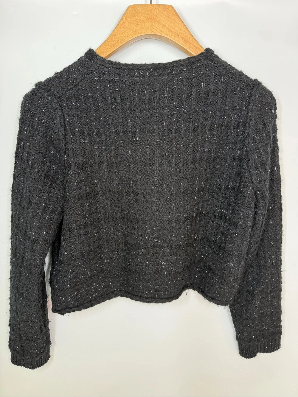 J.Crew Plaid Lady Jacket Lurex Metallic Alpaca Wool XS